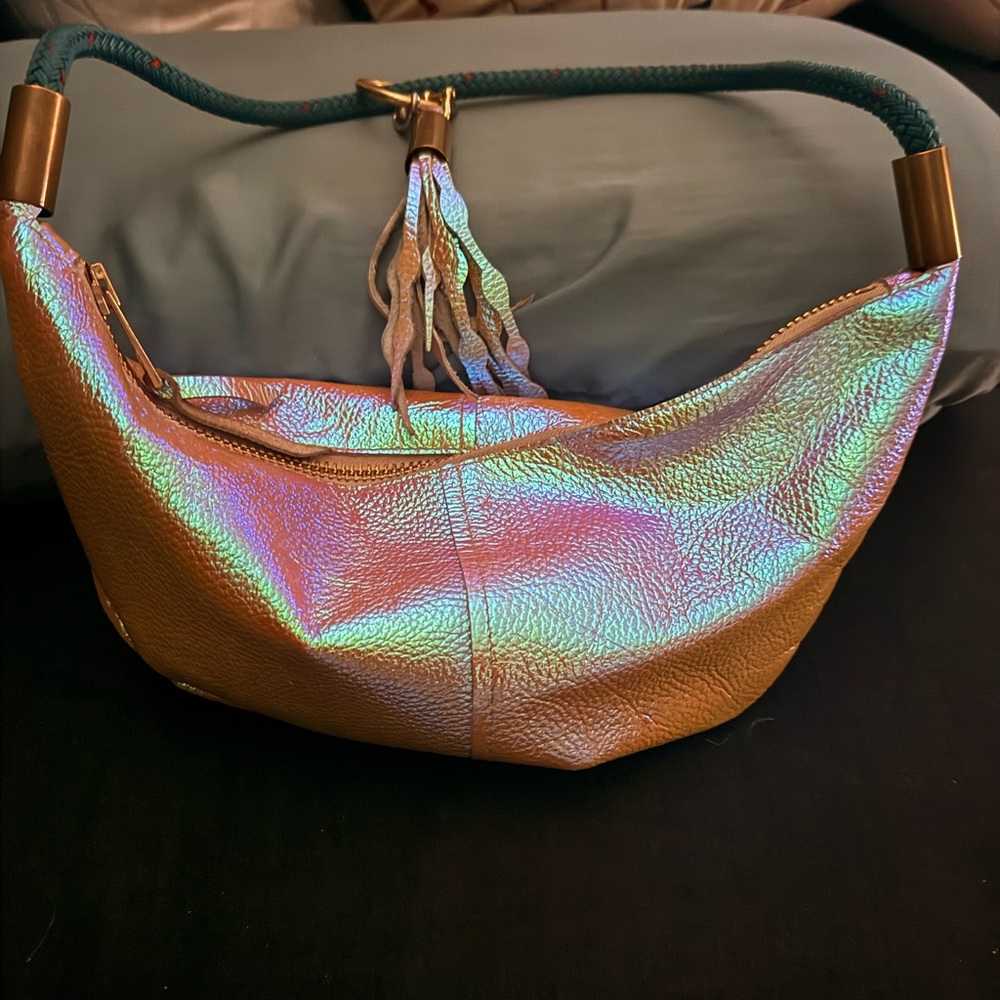 Iridescent purple opal special sold out Wildwood Oyster Co Sling Bag